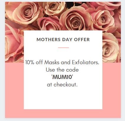 Mothers Day Offer