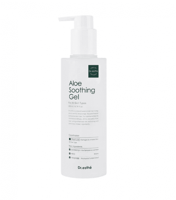 Dr.esthe | Aloe Soothing Gel 200ml ***expires end of April 2025***