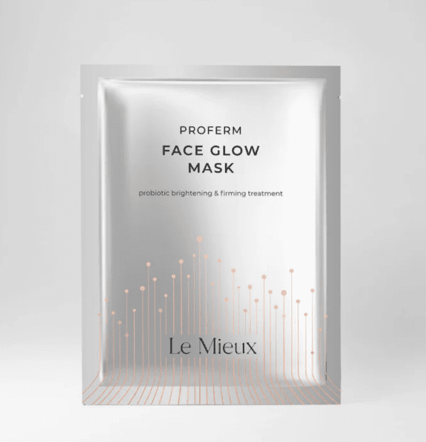 Le Mieux | ProFerm Face Glow Mask box of 4 masks