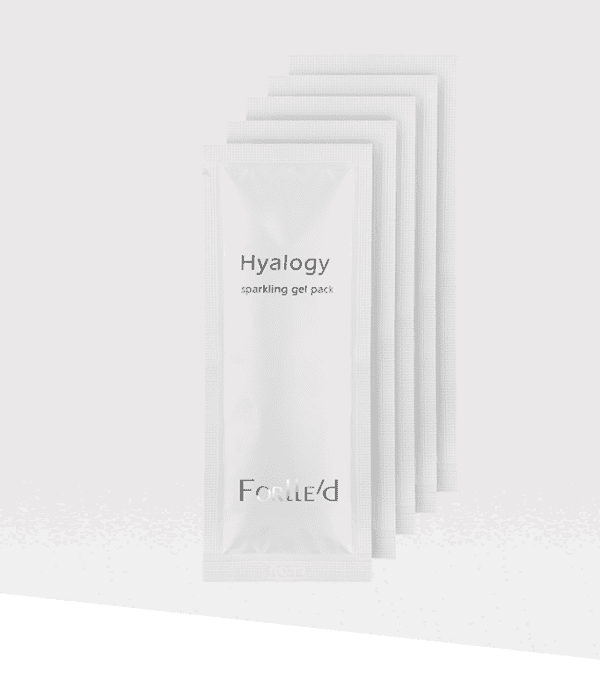Forlle'd Hyalogy | Sparkling gel pack (5 masks)