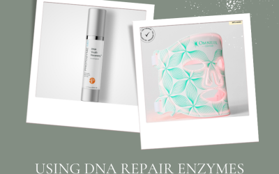 USING DNA REPAIR ENZYMES BEFORE LED LIGHT THERAPY
