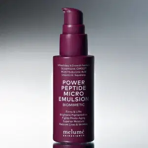 Melumé Skinscience | Power Peptide Micro Emulsion