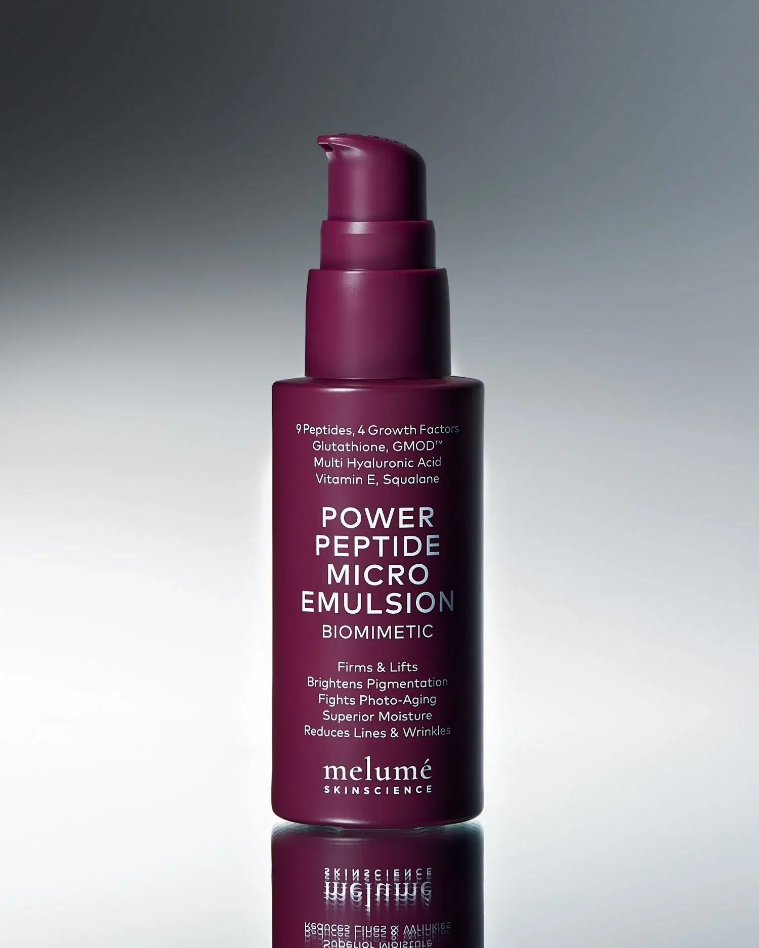 Melumé Skinscience | Power Peptide Micro Emulsion